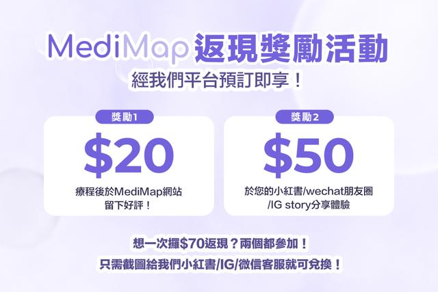 MediMap推出返现奖励活动！